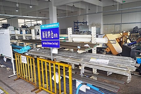 raw material warehouse